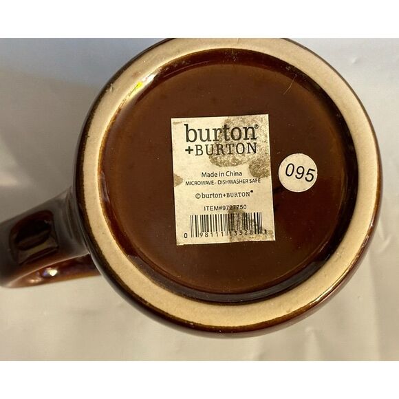 Coffee Cup Mug 18oz Burton + Burton I'm Not Ignoring You. I'm Just Not Listening - Picture 4 of 6